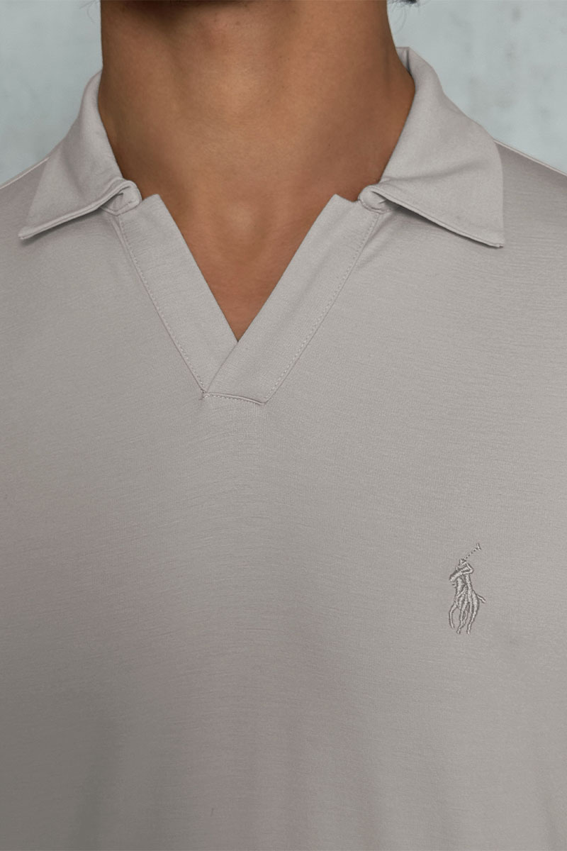Polo Ralph Lauren Мужское серое поло 