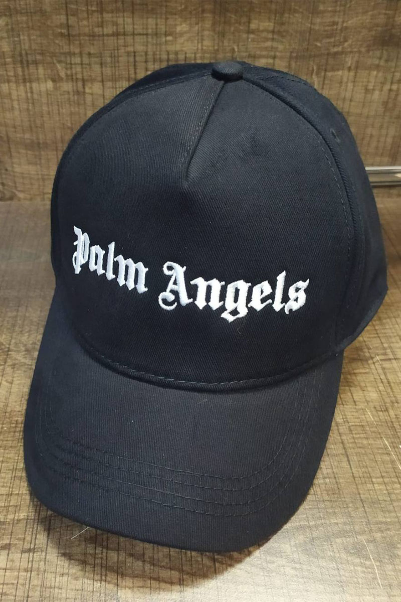 Palm Angels Чёрная бейсболка