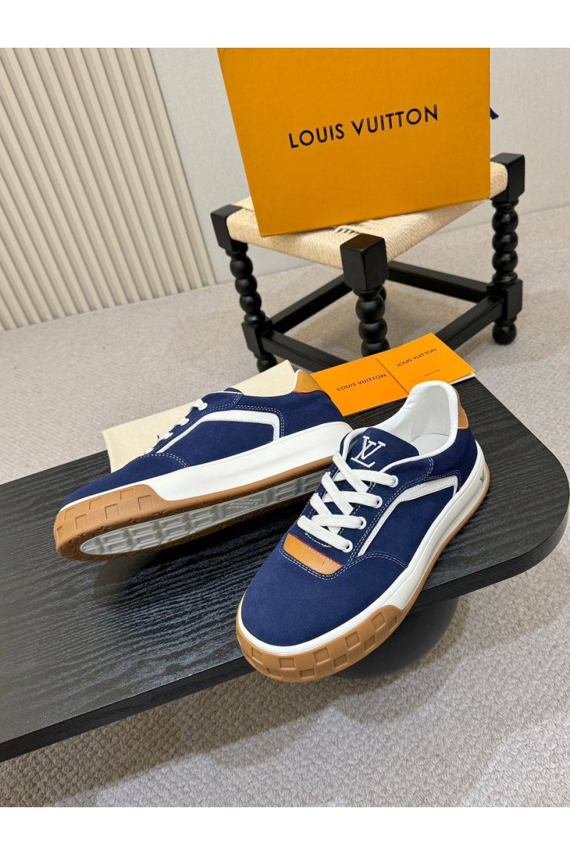 Lоuis Vuittоn Мужские кроссовки Tilted - Navy Blue