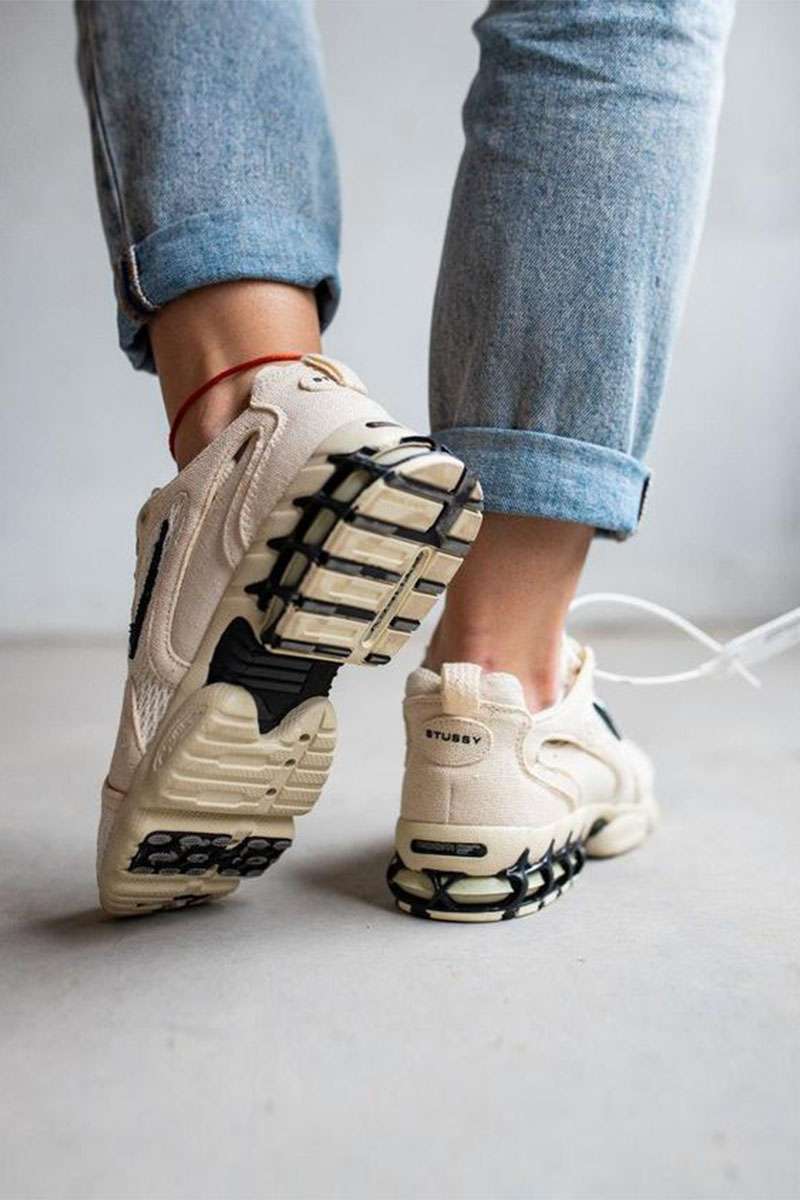 Nike Кроссовки Stussy x Zoom Spiridon Cage 2 Fossil