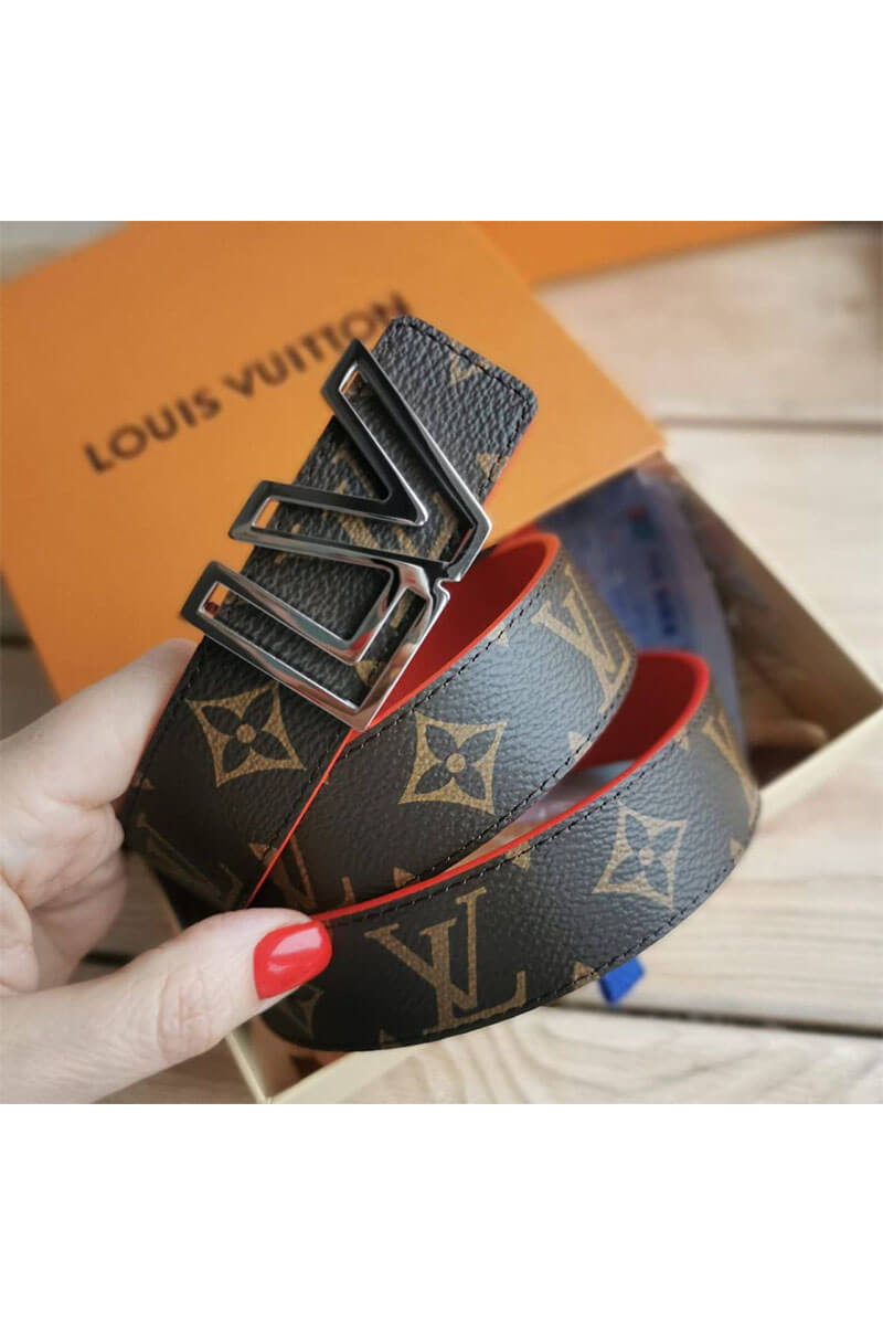 Lоuis Vuittоn Кожаный ремень Monogram, длина 80 / 85 см (3 расцветки)