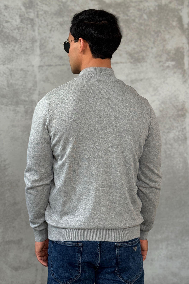 Tommy Hilfiger Кофта на молнии flag embroidery - Grey