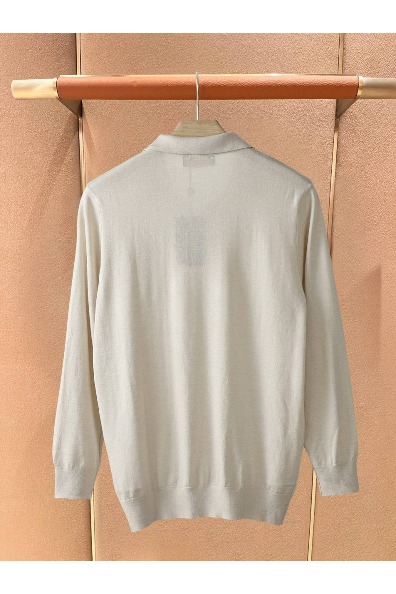 Loro Piana Поло с длинным рукавом premium - Beige