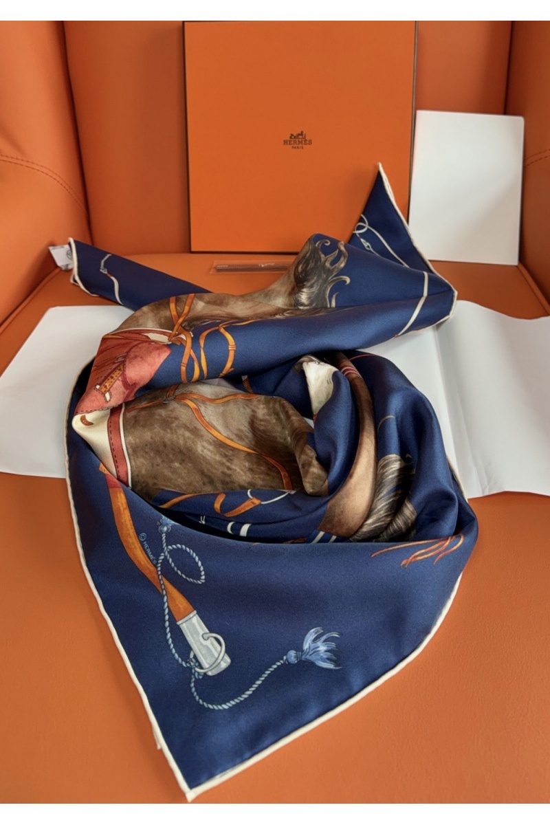 Hermes Платок Grand Galop premium 88x88 см