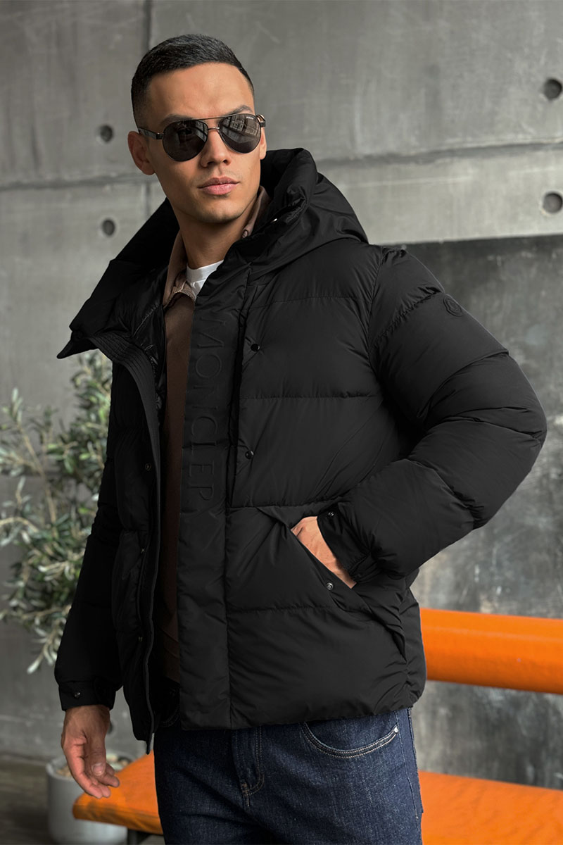 Moncler Мужской пуховик Madeira - Black 