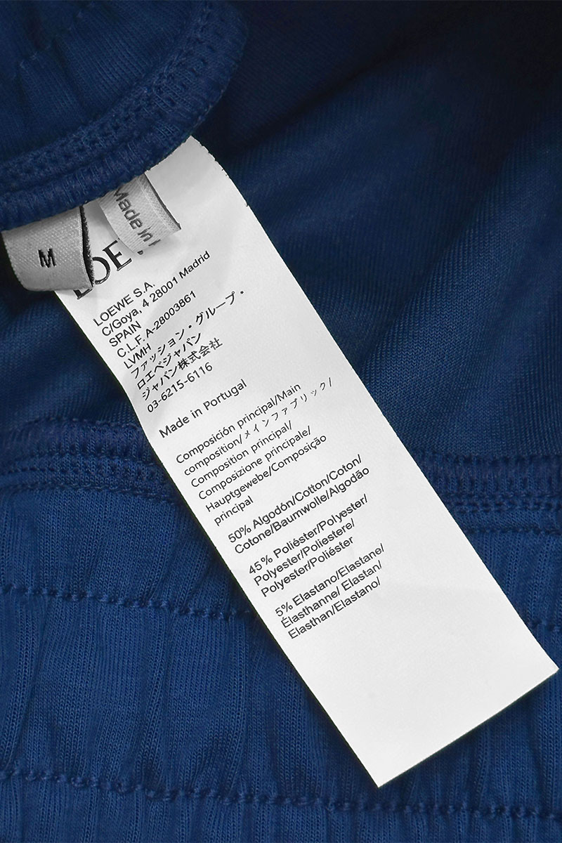Loewe Мужские спортивные штаны Anagram - Blue
