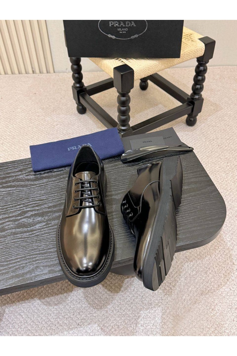 Prada Лакированные ботинки premium - Black