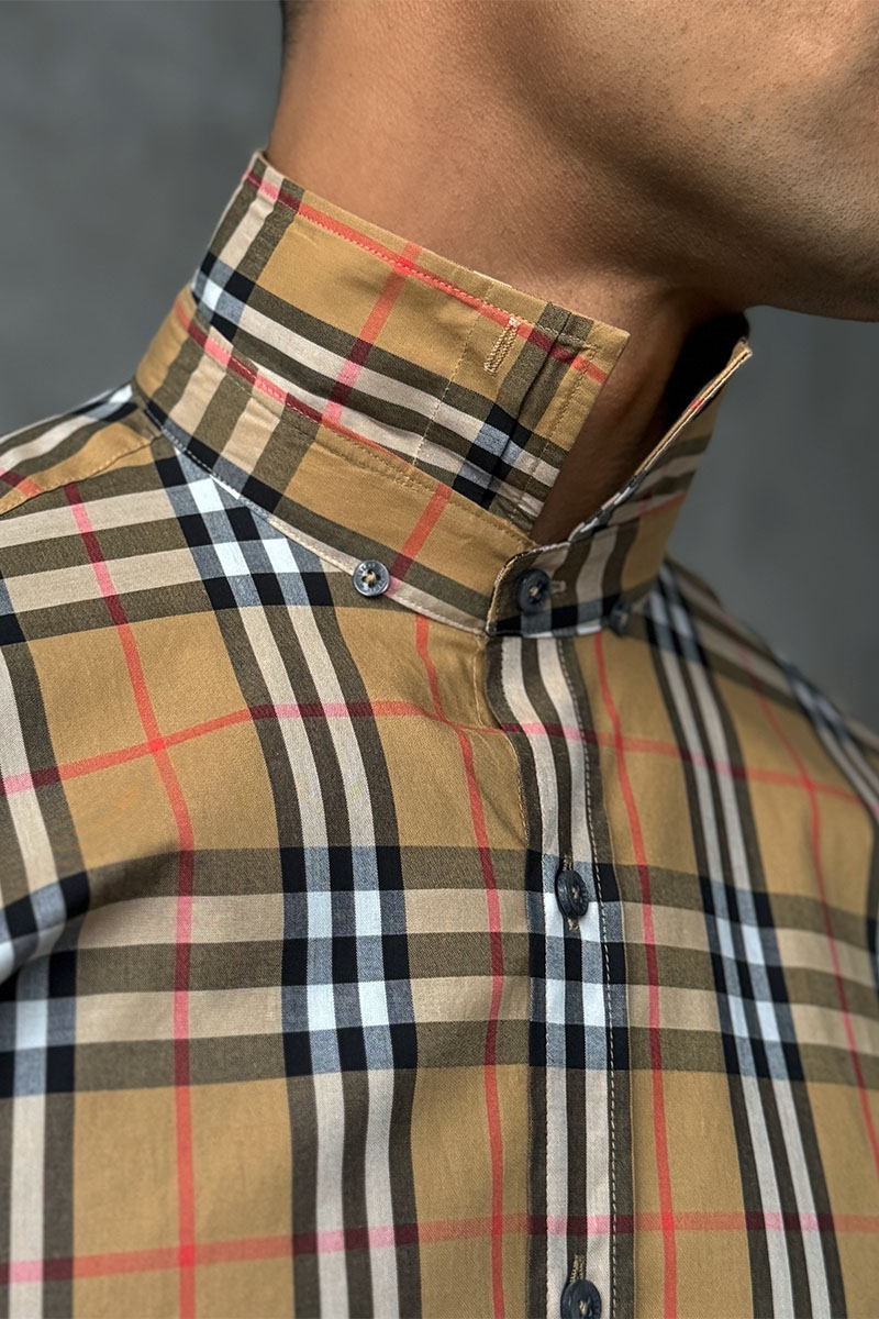 Burberry Классическая бежевая рубашка