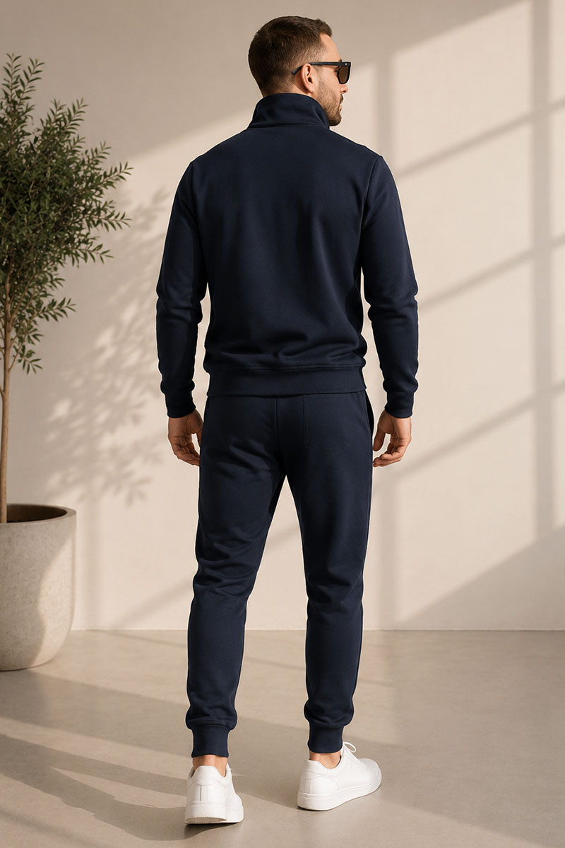 Emporio Armani EA7 Спортивный костюм logo-patch - Navy 