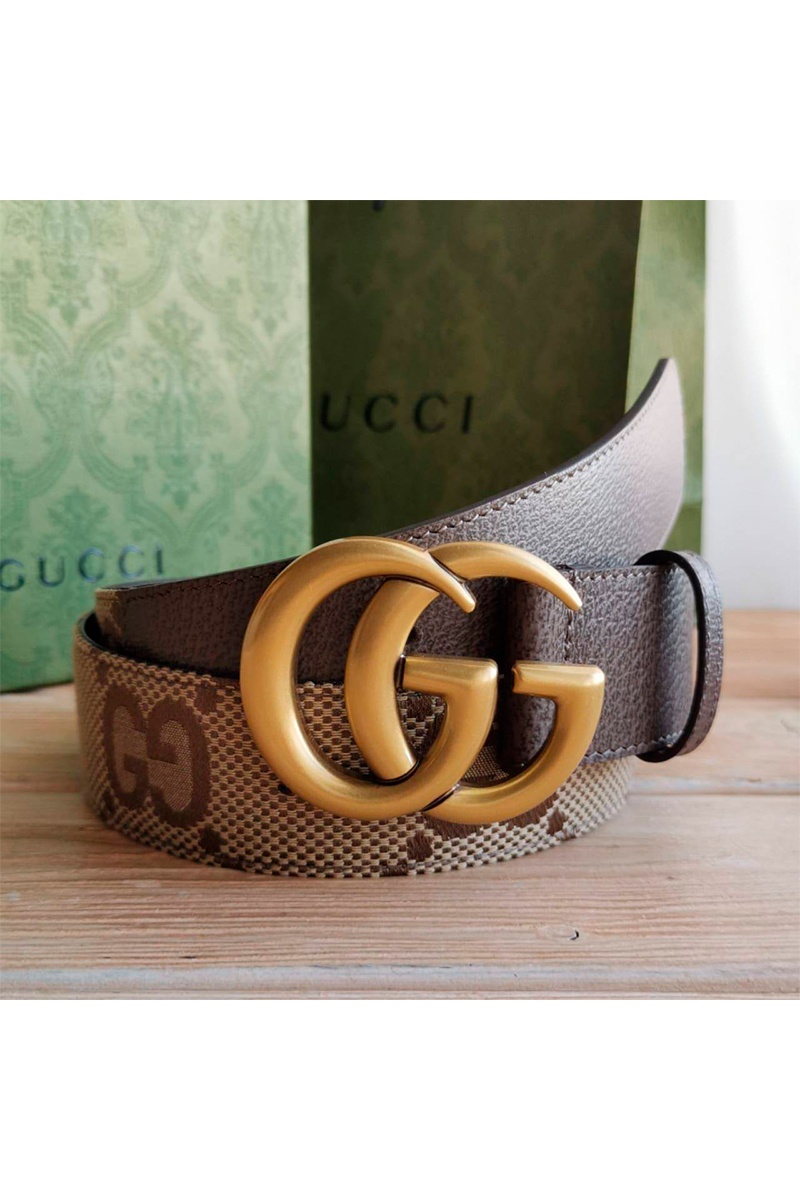 Gucci Брендовый ремень GG Marmont (длина 80 / 85 см)