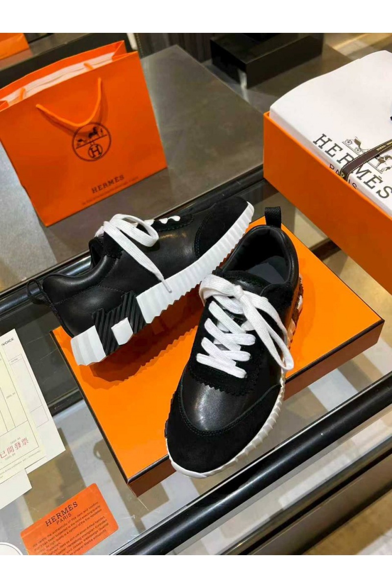 Hermes Женские комбинированные кроссовки Bouncing premium