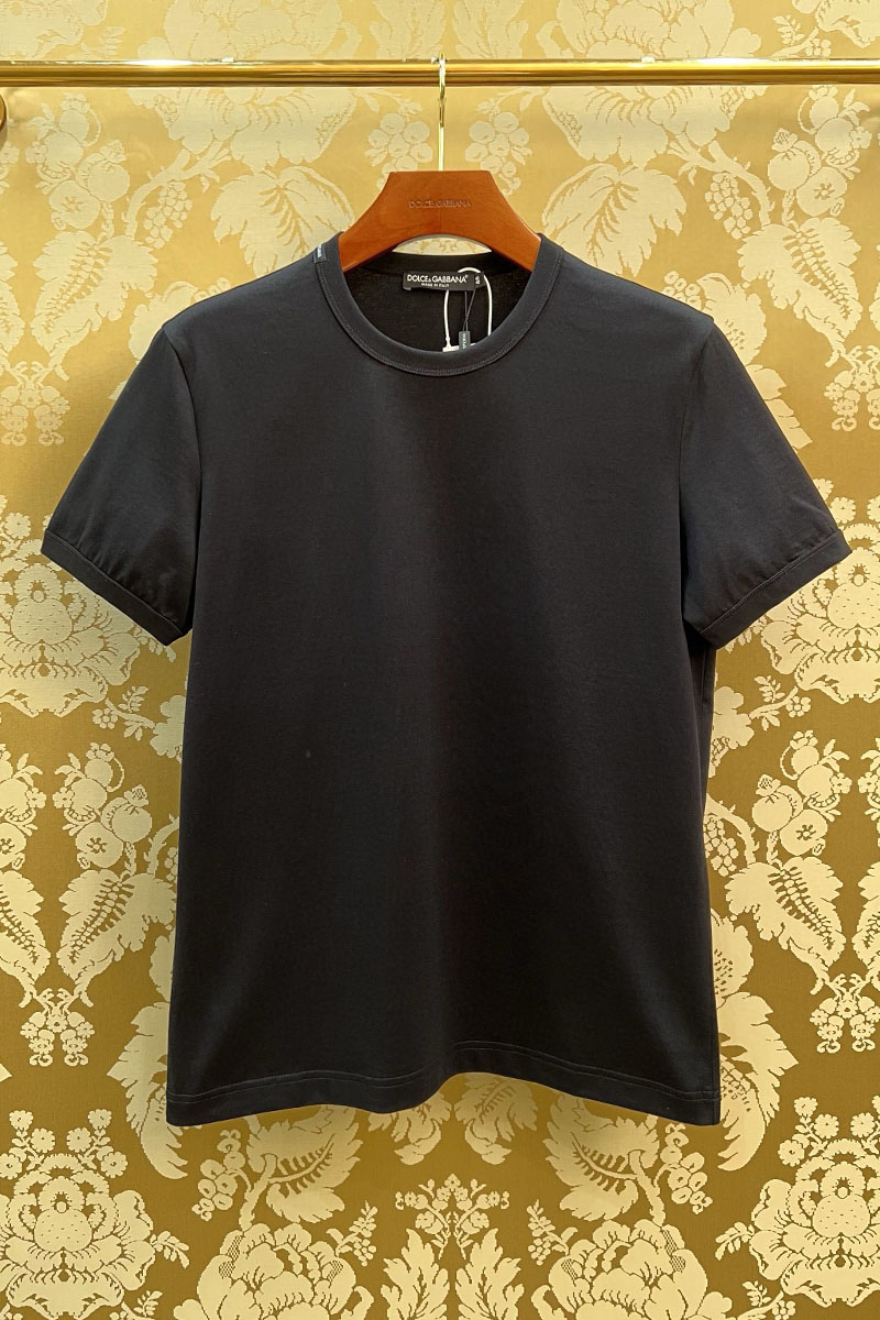 Dоlсе & Gаbbаnа Мужская чёрная футболка Premium