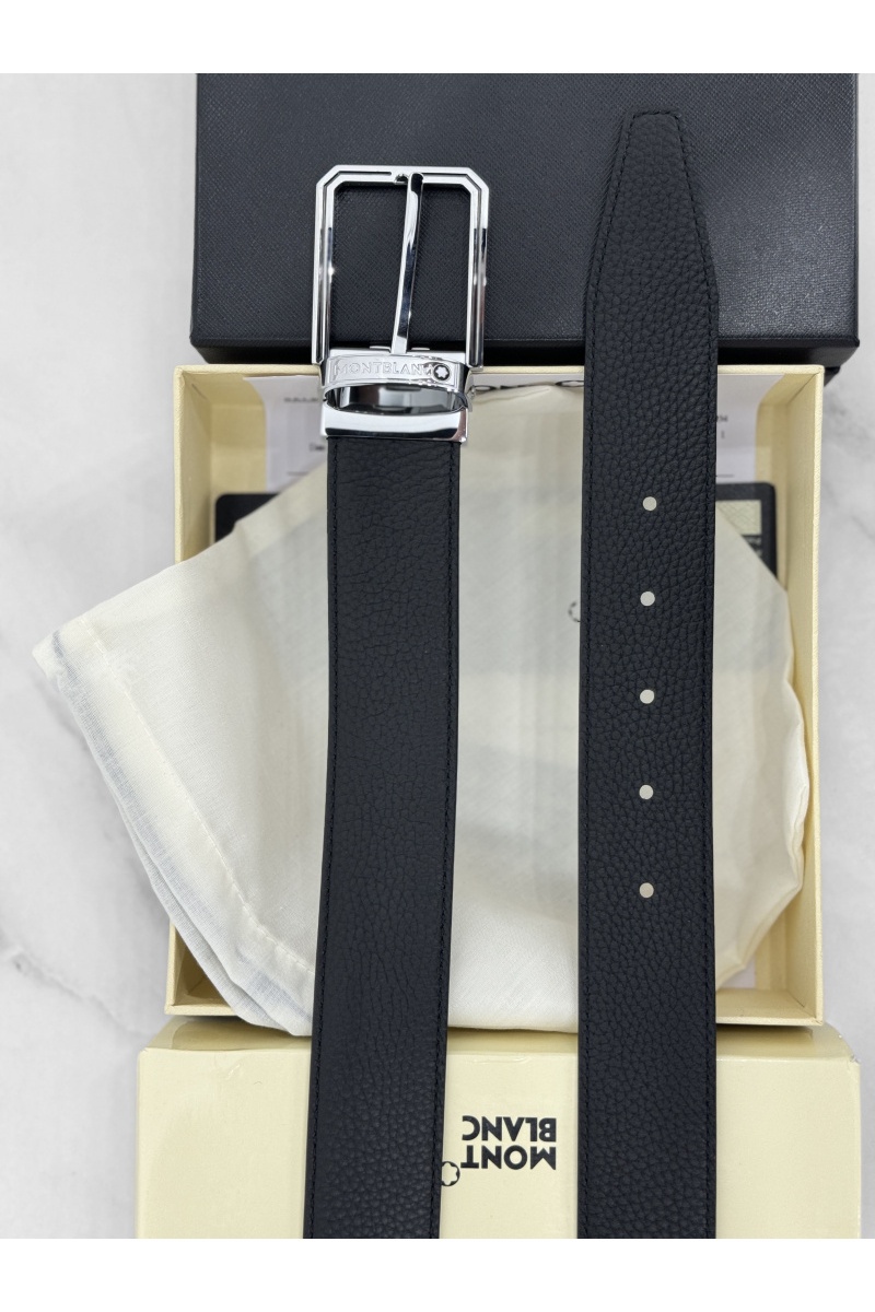 Montblanc Двусторонний кожаный ремень Premium (ширина 3.5 см)