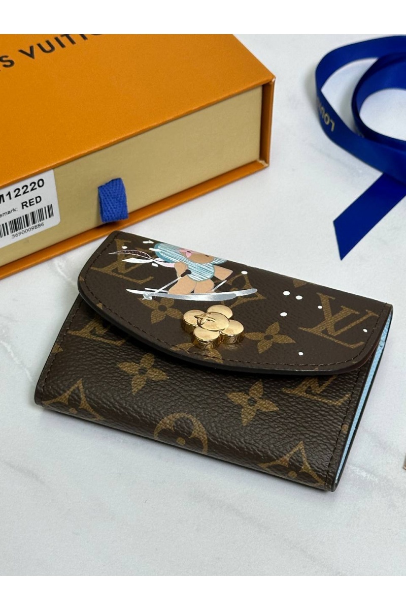 Lоuis Vuittоn Кошелек Rosalie Snow Snow Premium 8x2.5x11 см