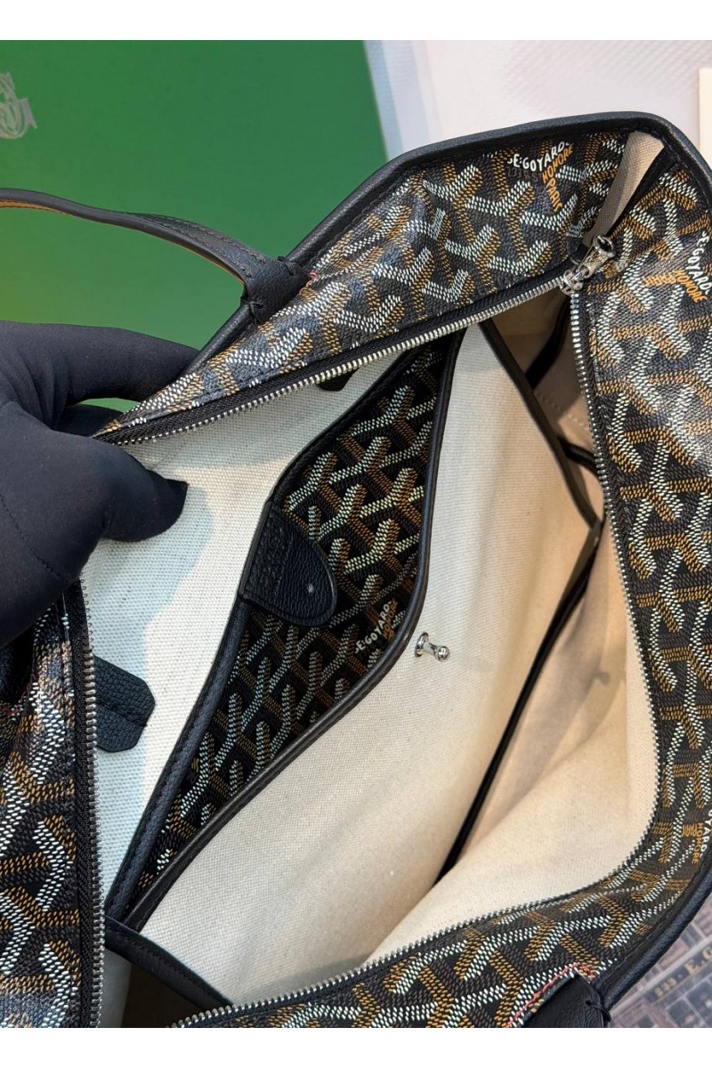 Designer Clothing Кожаная сумка Goyard Artois premium 31x24x15 см
