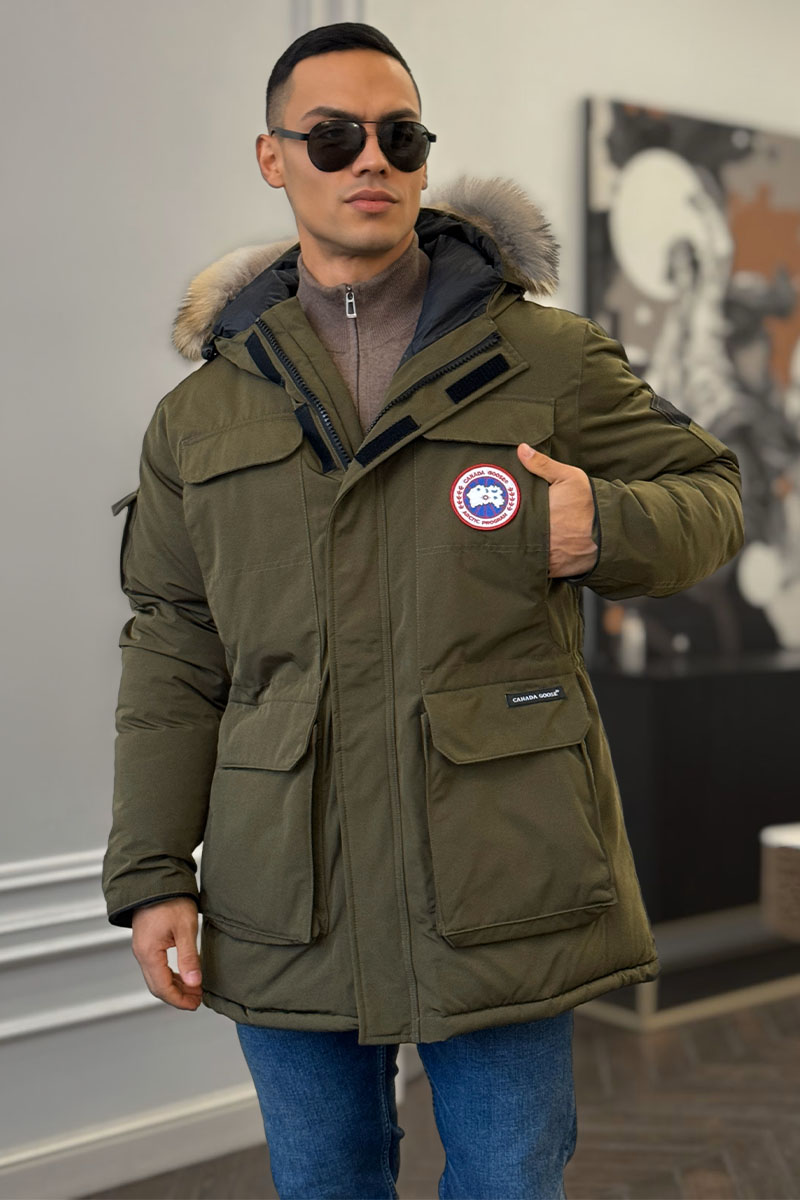 Canada Goose Мужская парка Expedition - Khaki