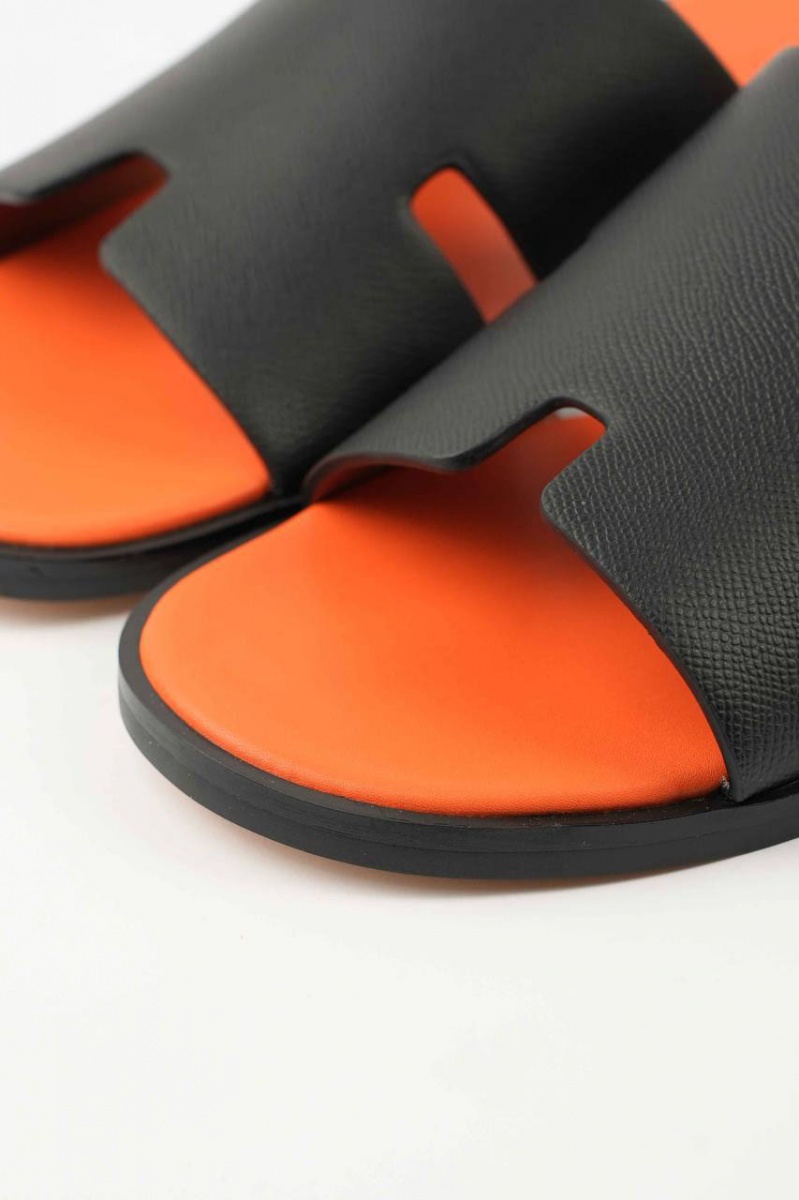 Hermes Мужские шлёпанцы Izmir - Black / Orange