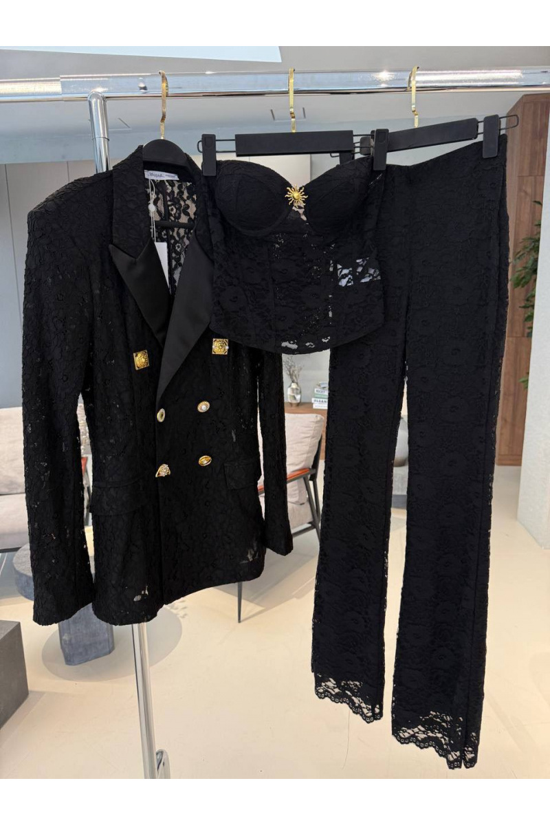 Schiaparelli Женские чёрные брюки premium