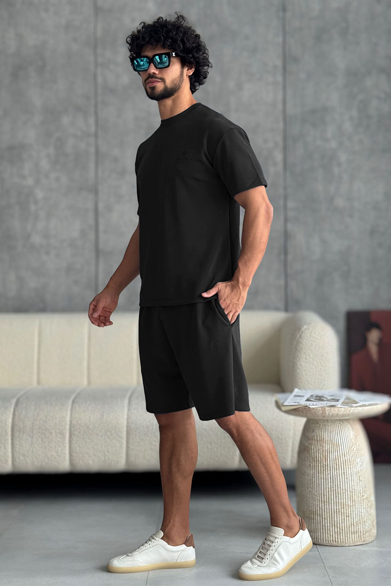 Loro Piana Мужские чёрные шорты 