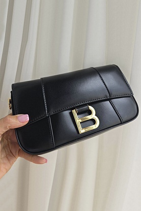 Кожаная сумка Hourglass 22x13 см