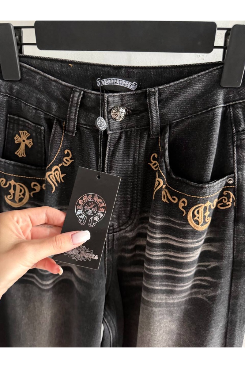 Chrome Hearts Женские джинсы premium