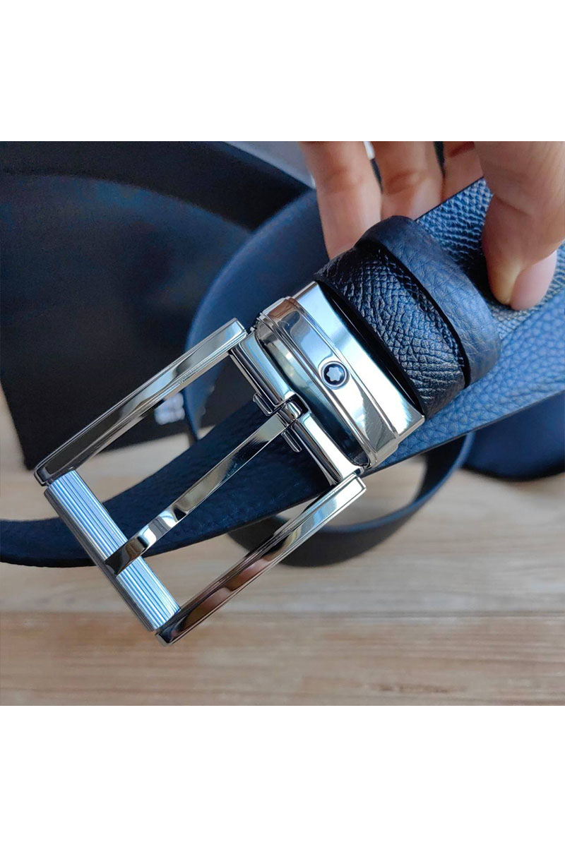 Montblanc Двусторонний кожаный ремень 