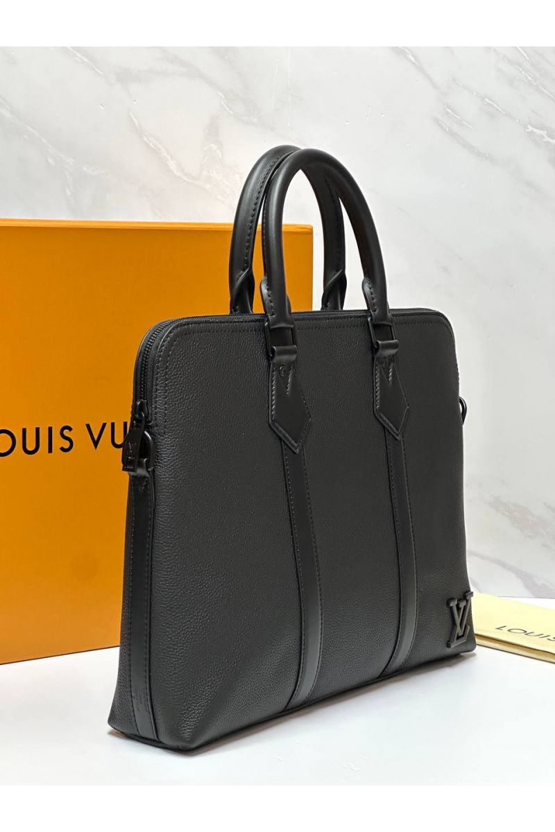 Lоuis Vuittоn Кожаный портфель Takeoff premium 39x29x7 см