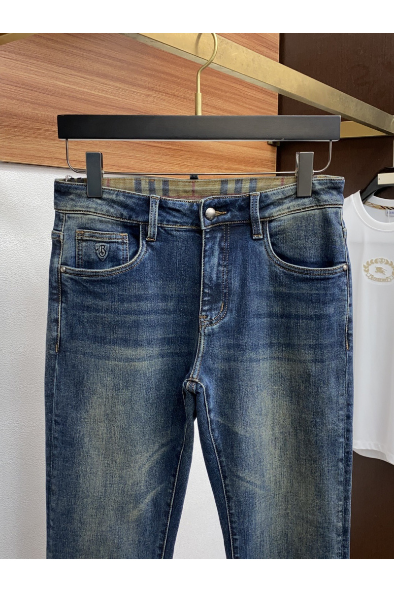 Burberry Мужские синие джинсы premium