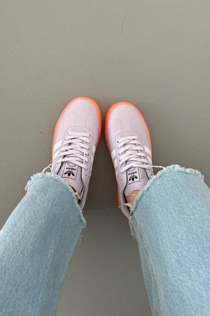 Adidas Кроссовки Samba - Purple / Orange
