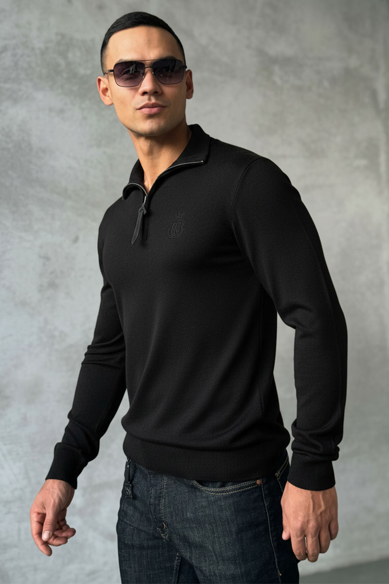 Billionaire Мужская кофта zip-up - Black 