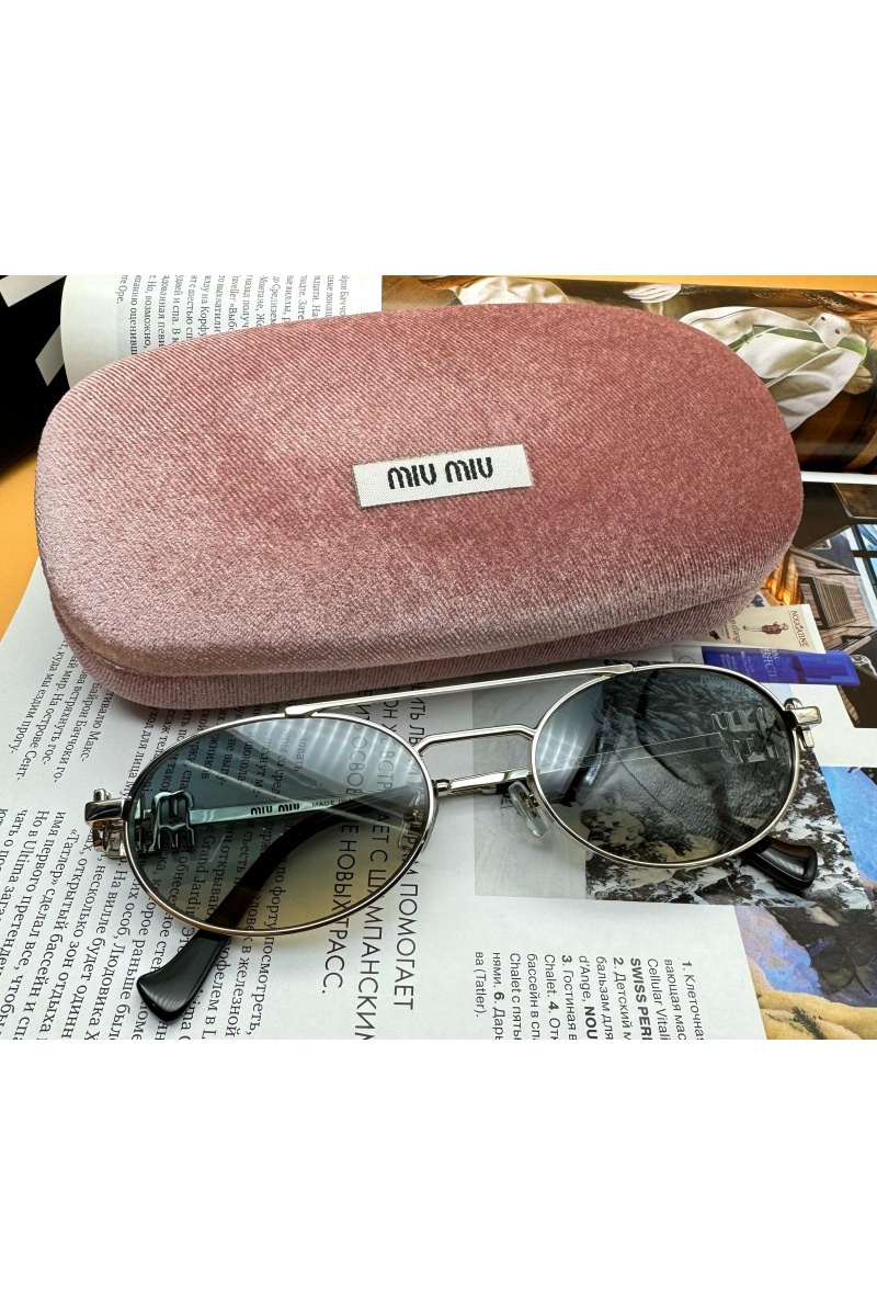 MIU MIU Женские солнцезащитные очки Oval
