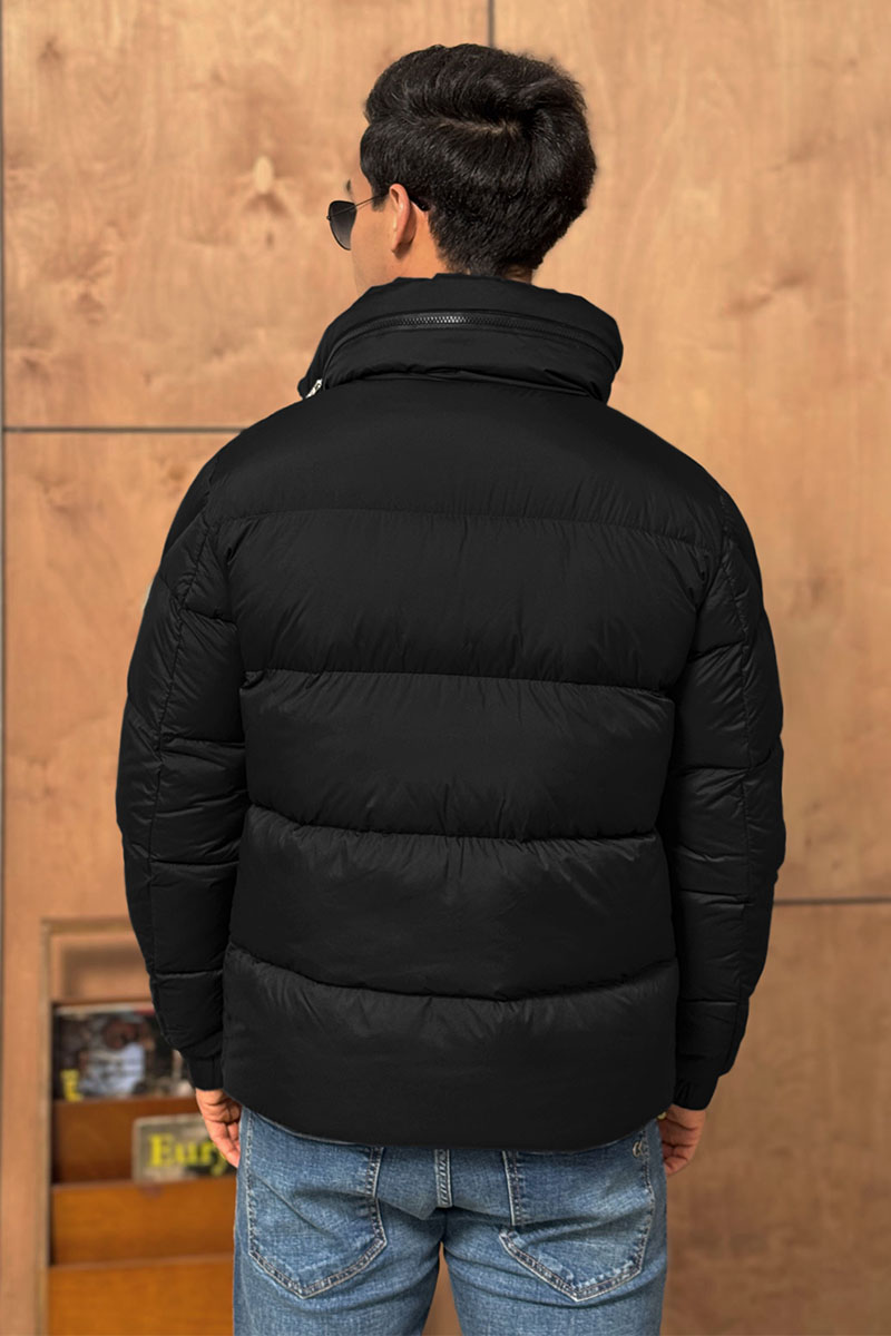 Moncler Мужской чёрный пуховик Katmai