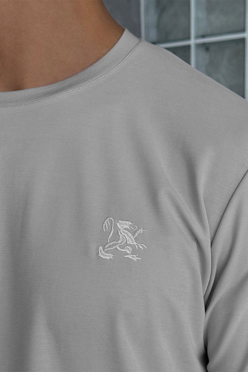 Zilli Мужская серая футболка 