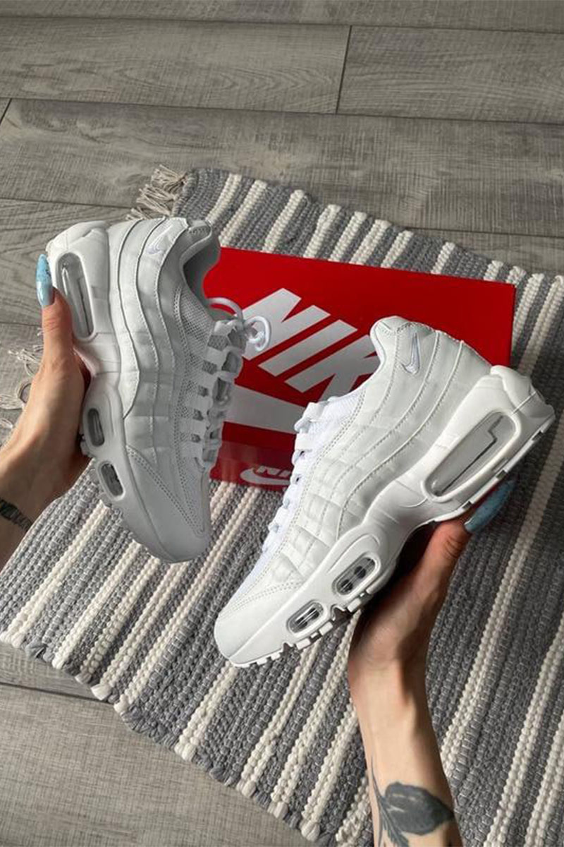 Nike Кроссовки Air Max 95 - Triple White