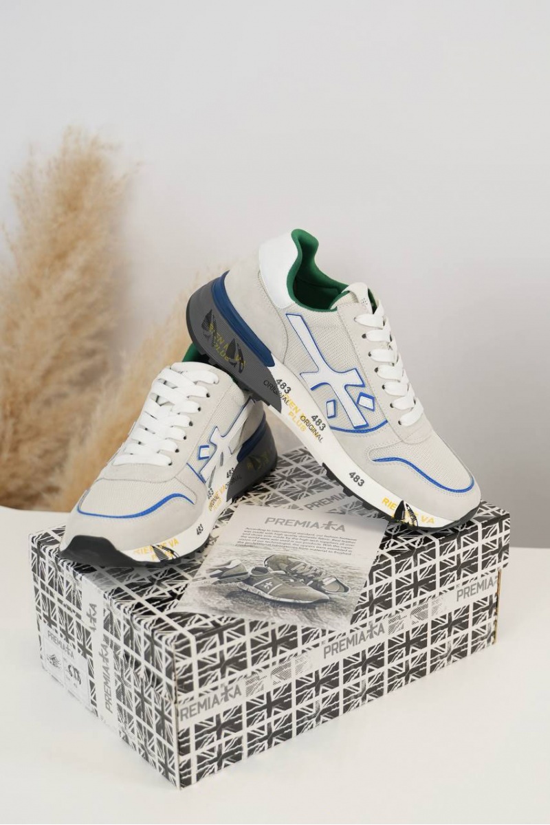 Premiata Комбинированные кроссовки Mick