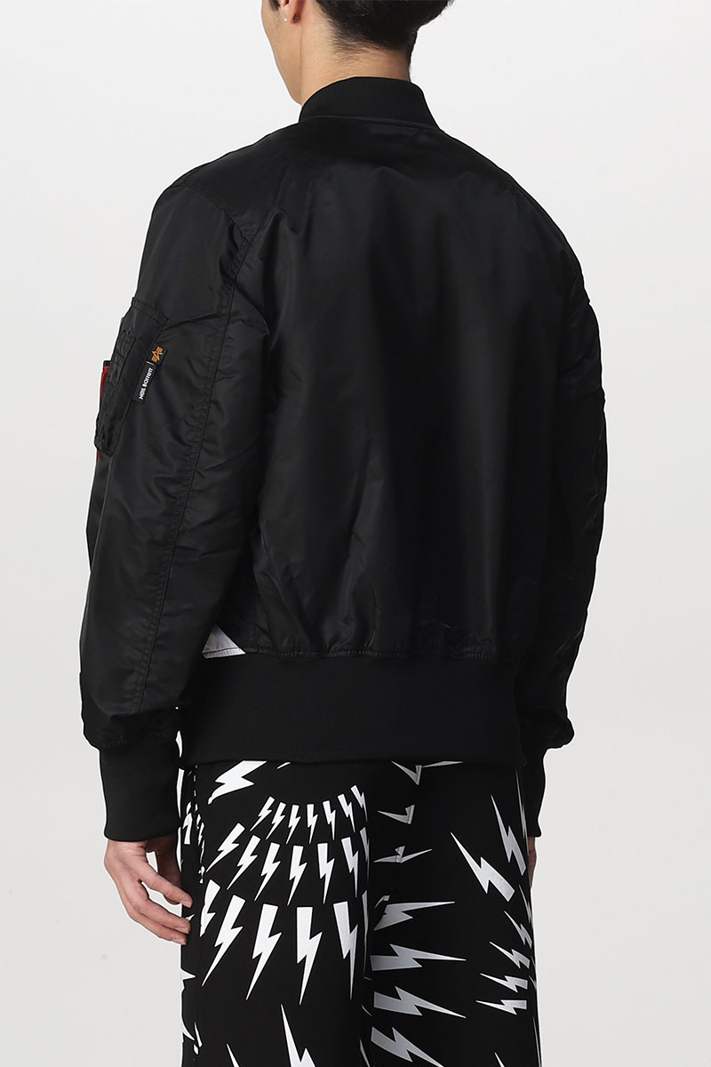 Neil Barrett Мужской двусторонний бомбер Alpha Industries Reversible