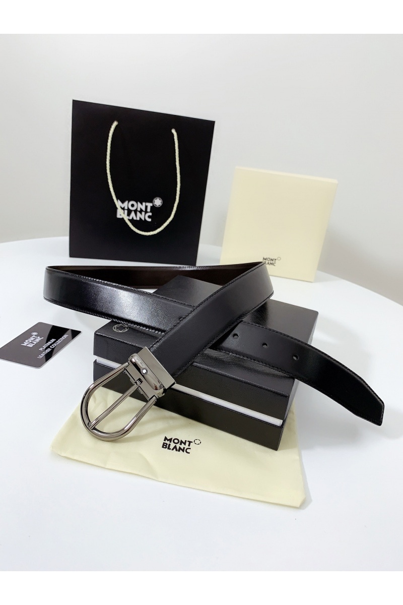 Montblanc Двусторонний кожаный ремень Premium (ширина 3.5 см)