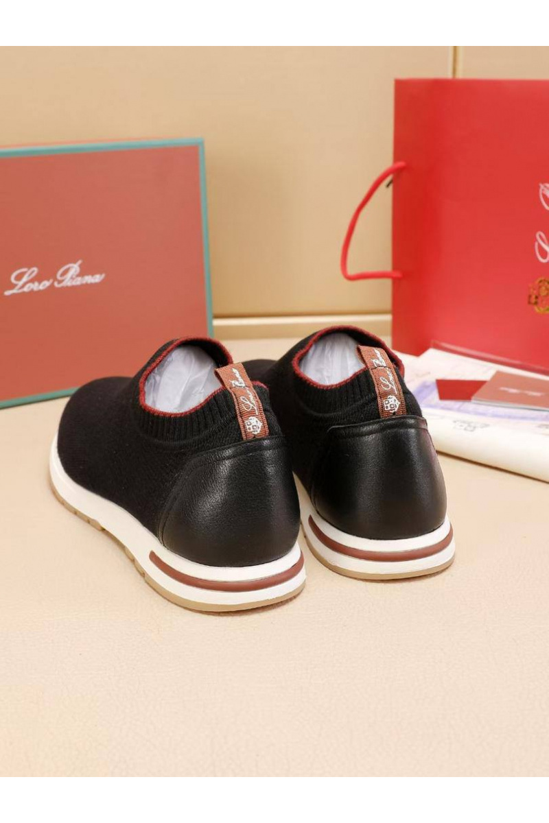 Loro Piana Мужские текстильные кроссовки Lp Flexy Active - Navy