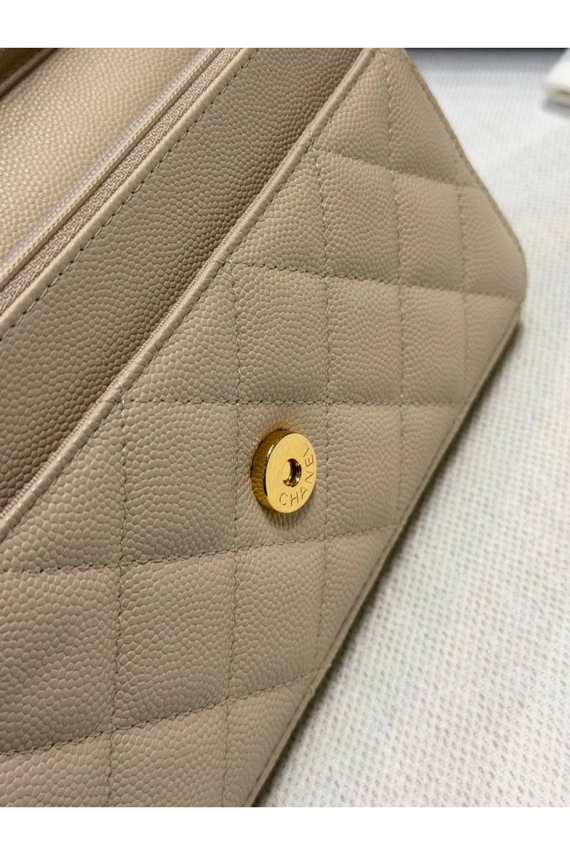 Chаnеl Кожаная сумка Wallet on Chain premium 19x12x4 см