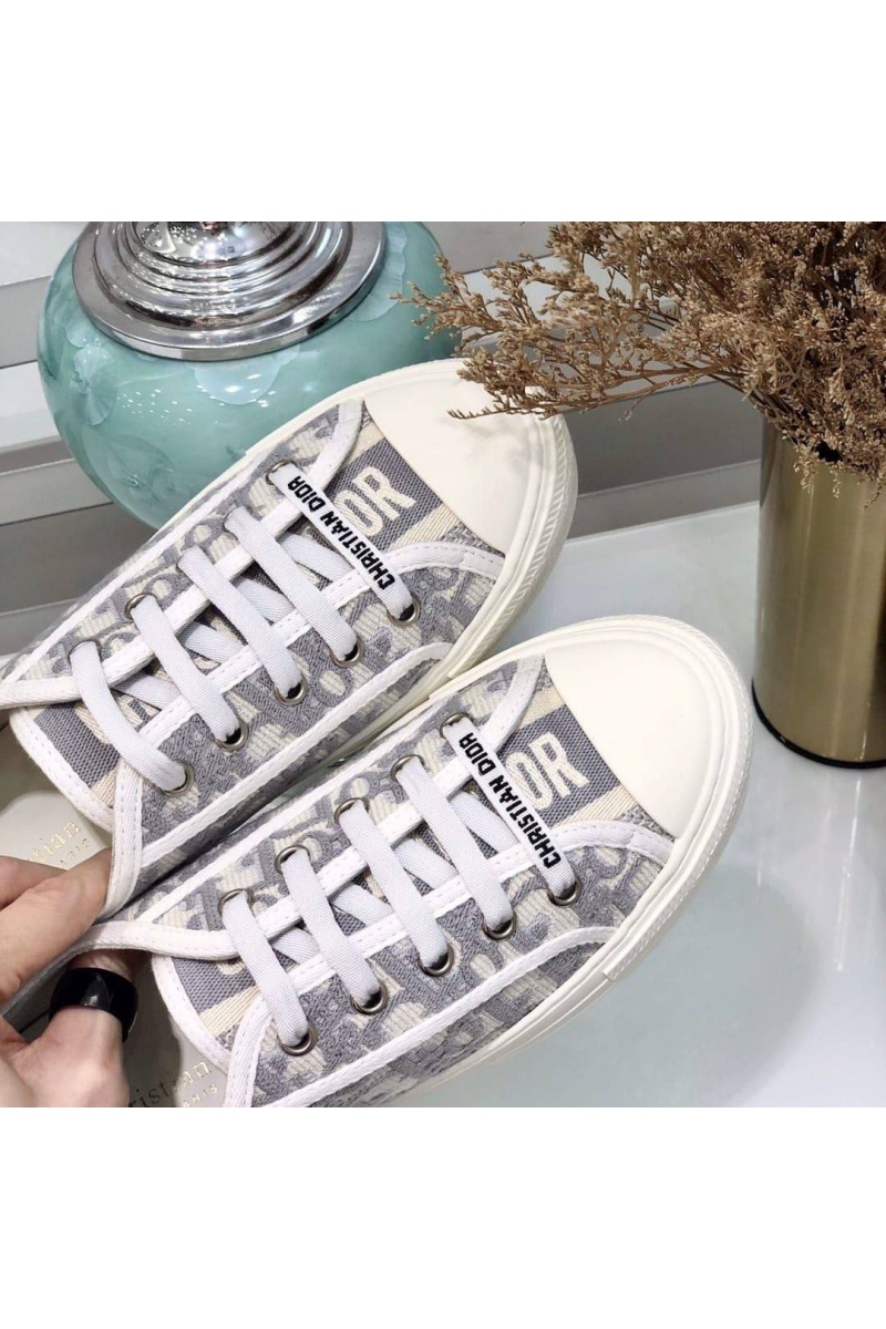 Dior Женские кроссовки Walk'n'Dior Oblique motif
