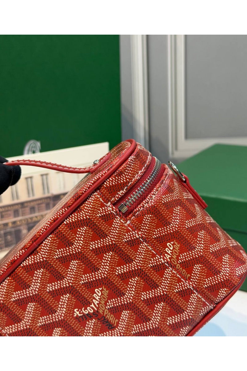 Designer Clothing Кожаная сумка Goyard Muse Mini Vanity ​premium 16,5x10,5x8 см
