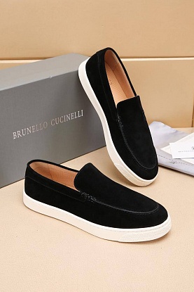 Мужские замшевые лоферы 