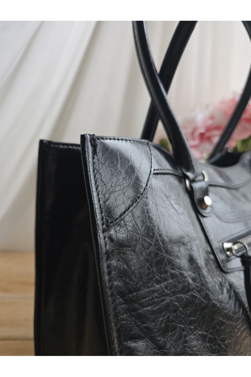 Balenciaga Кожаная сумка Le City 37x25 см