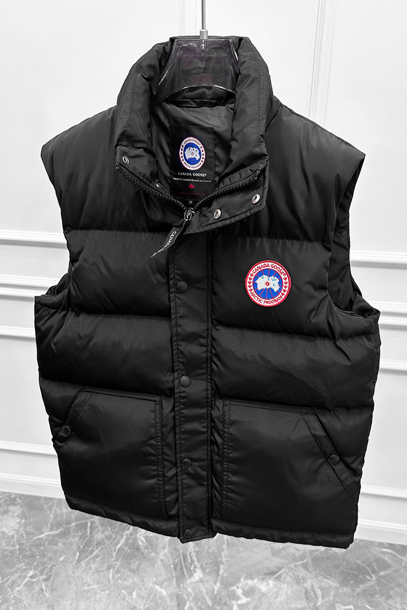 Canada Goose Мужской чёрный жилет Garson Vest 