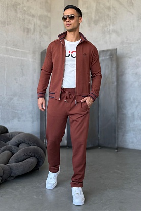 Мужской спортивный костюм monogram - Brown