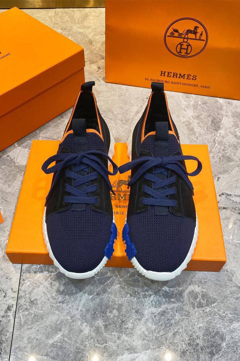 Hermes Мужские кроссовки Depart - Navy