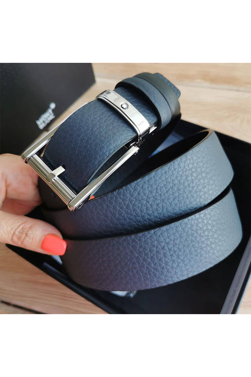 Montblanc Двусторонний кожаный ремень 