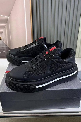 Комбинированные кроссовки logo-stripe - Black