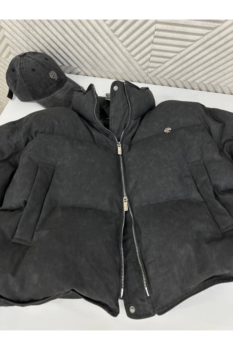 Chrome Hearts Женская чёрная куртка 
