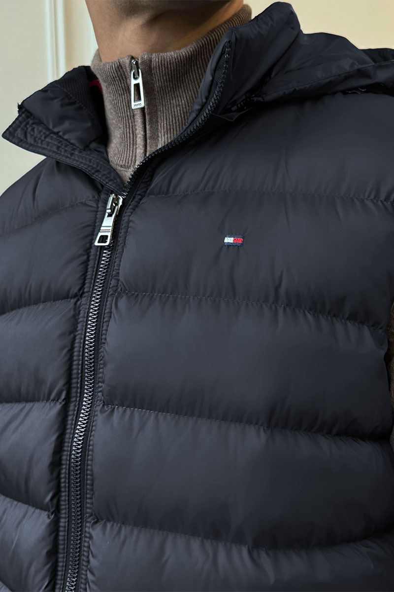 Tommy Hilfiger Тёмно-синий жилет embroidered-logo